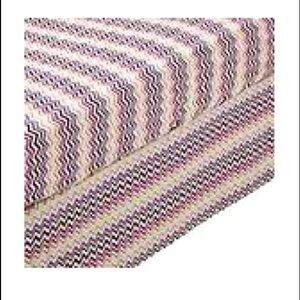 Missoni + Target Exploded Floral Crib Dust Ruffle
